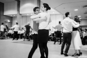 Black-and-white Viennaze Waltz Photography
