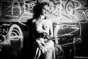 Photo de Nu en Noir et Blanc