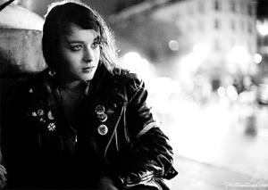 Black-and-white Punk Photography in Paris