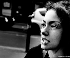 Black-and-white Punk Photography in Paris