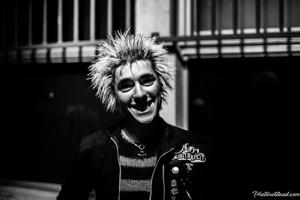 Black-and-white Punk Photography in Paris